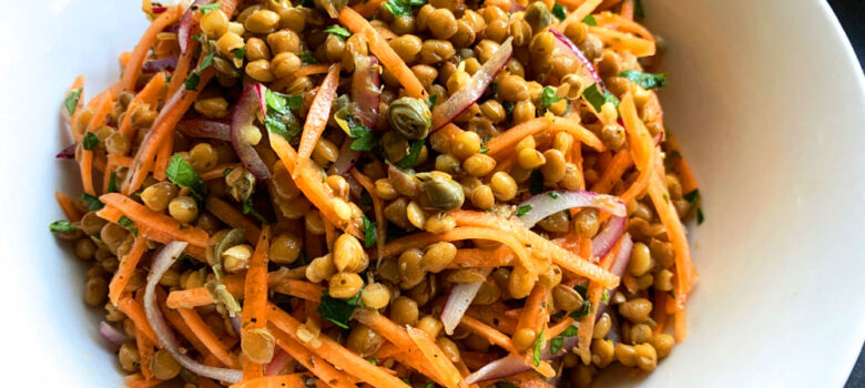 Lentil & Caper Salad – Hiroko's Recipes