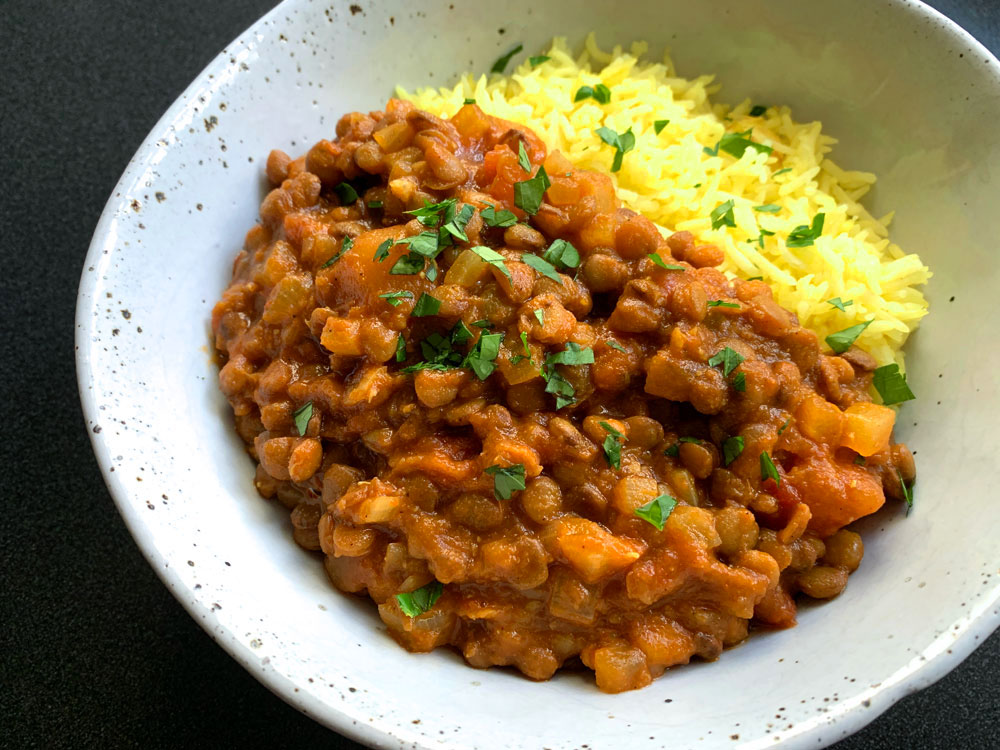 Lentil Curry – Hiroko's Recipes