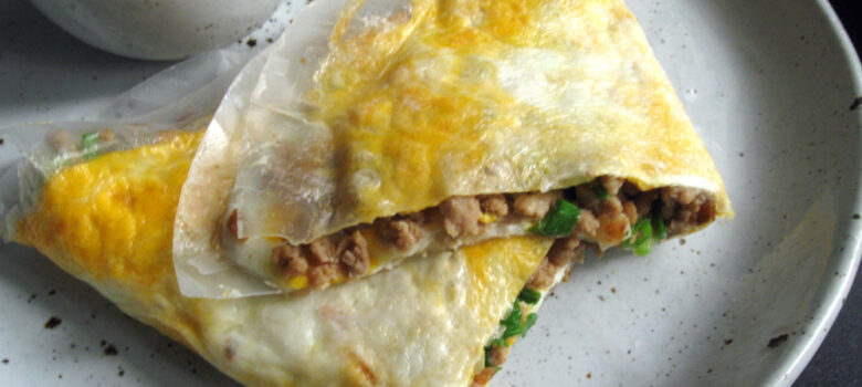 Pan-Grilled Rice Paper & Egg – Hiroko's Recipes