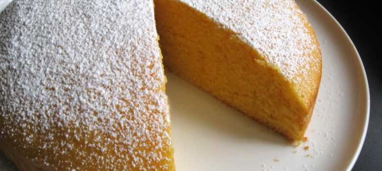Soft & Moist Custard Powder Cake – Hiroko's Recipes