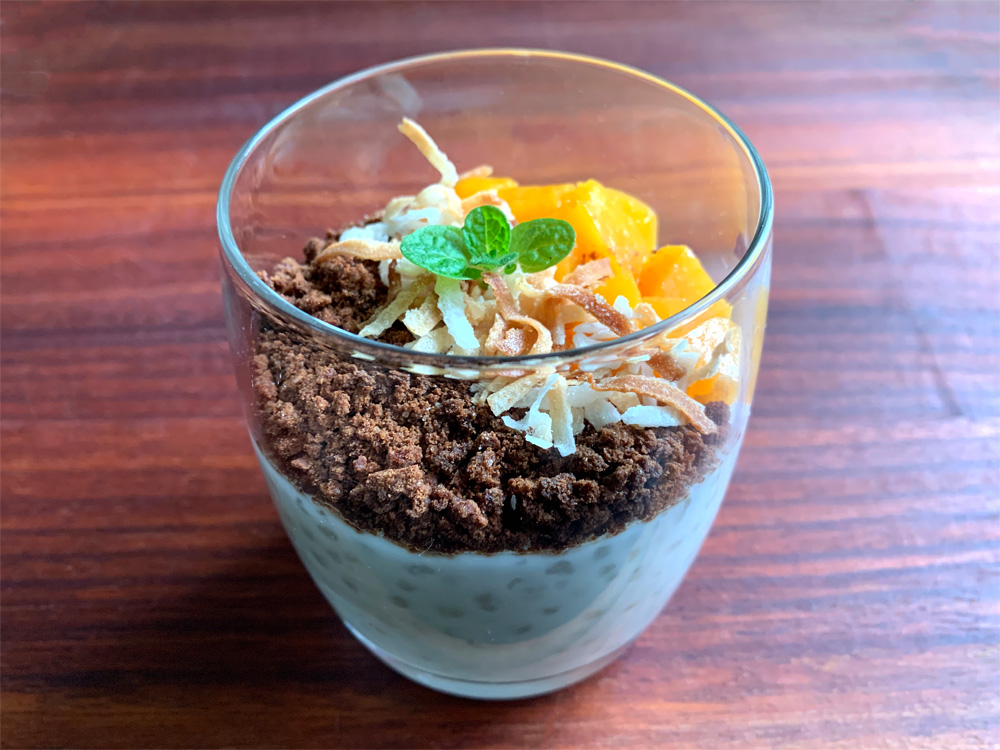 Coconut Sago Pudding Dessert – Hiroko's Recipes