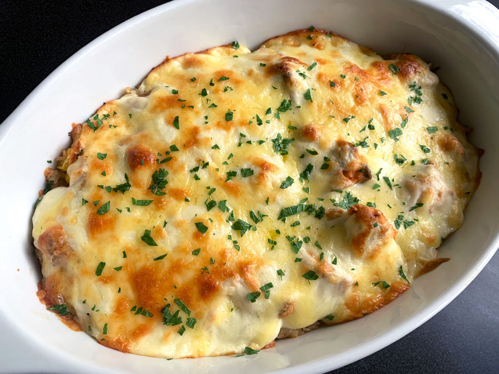 Corn Rice & Salmon Doria – Hiroko's Recipes