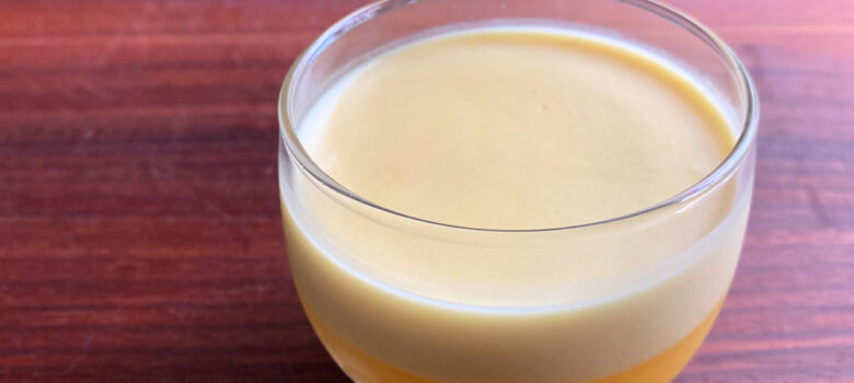 Layered Orange & Cream Jelly – Hiroko's Recipes