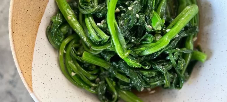 yu choy sum recipe 1