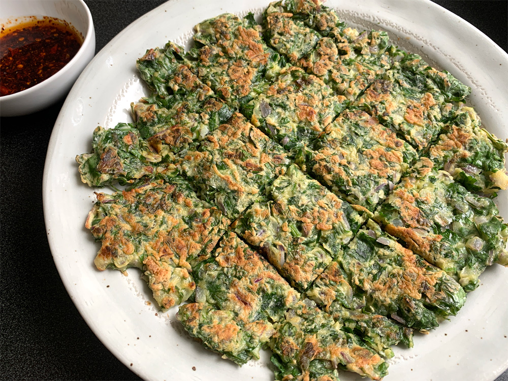 Parsley Pancake – Hiroko's Recipes
