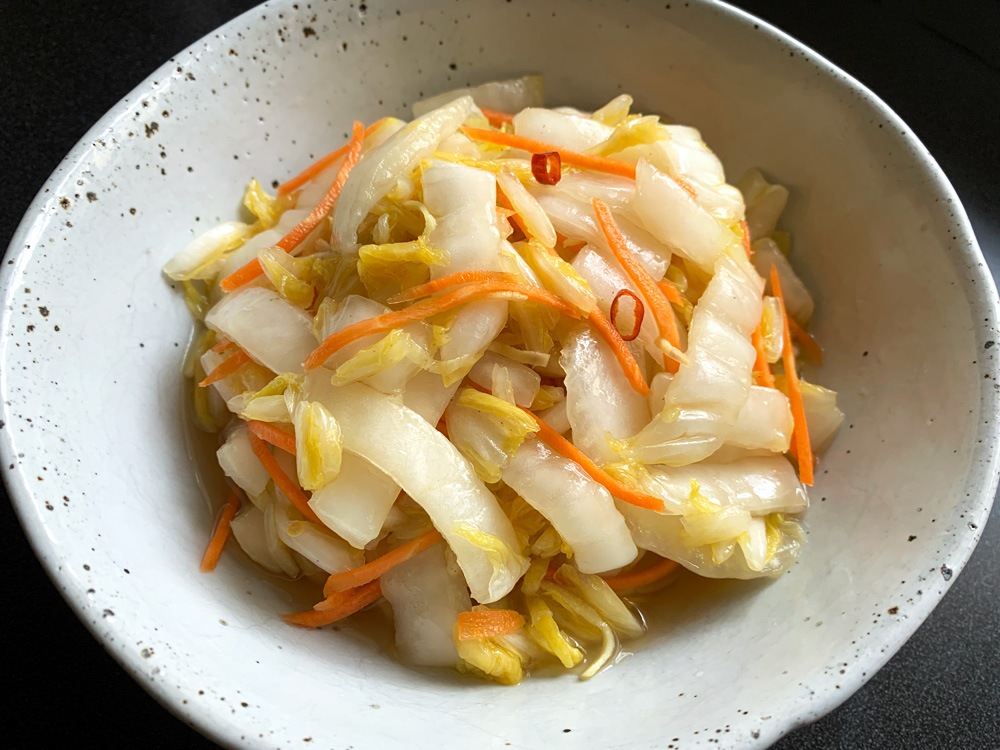 Sweet & Sour Wombok Salad – Hiroko's Recipes