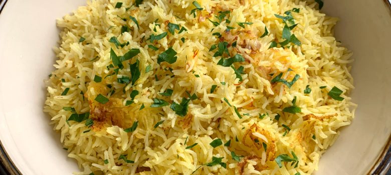 Saffron Rice – Hiroko's Recipes