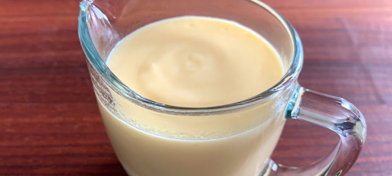 Brandy Custard Sauce – Hiroko's Recipes