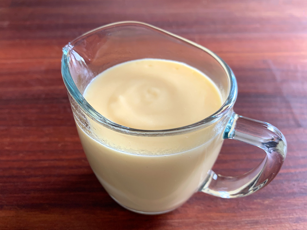 Brandy Custard Sauce – Hiroko's Recipes