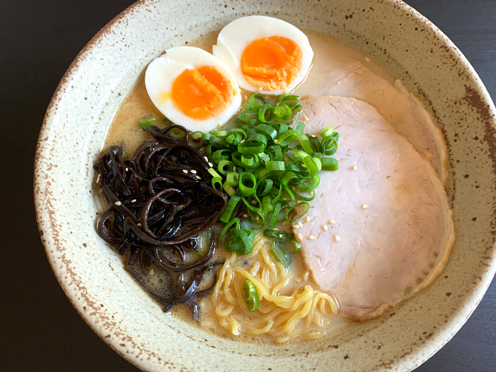 Mock ‘Tonkotsu’ Ramen Soup – Hiroko's Recipes