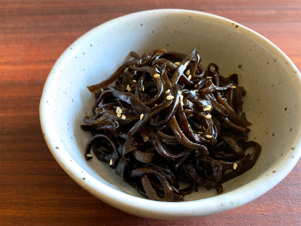 Seasoned Black Fungus – Hiroko's Recipes