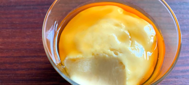 Microwave 1 Egg Yolk Custard – Hiroko's Recipes