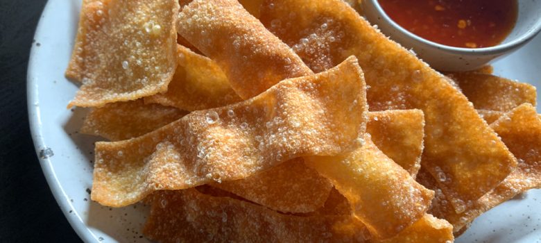 Wonton Wrapper Chips – Hiroko's Recipes