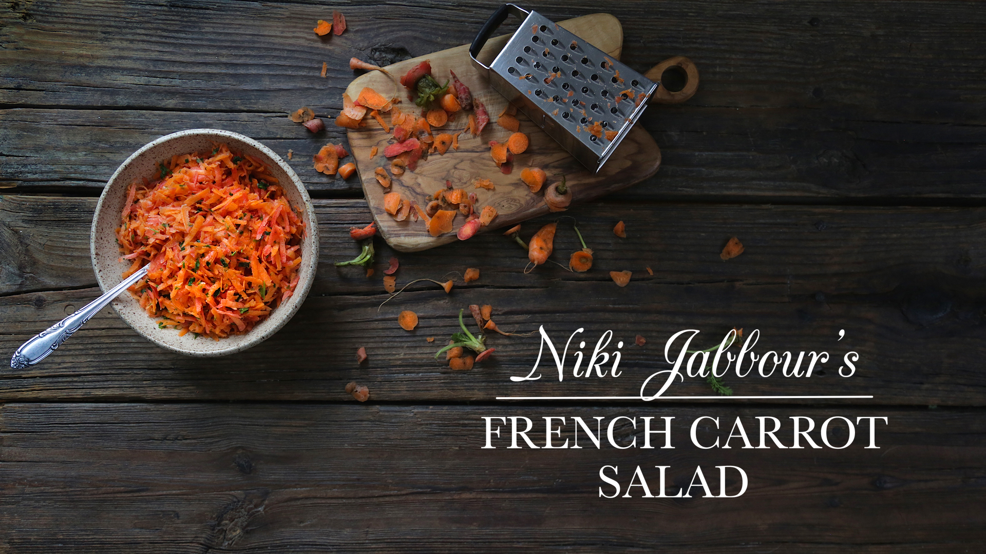 Niki Jabbour's French Carrot Salad | Kitchen Vignettes for PBS