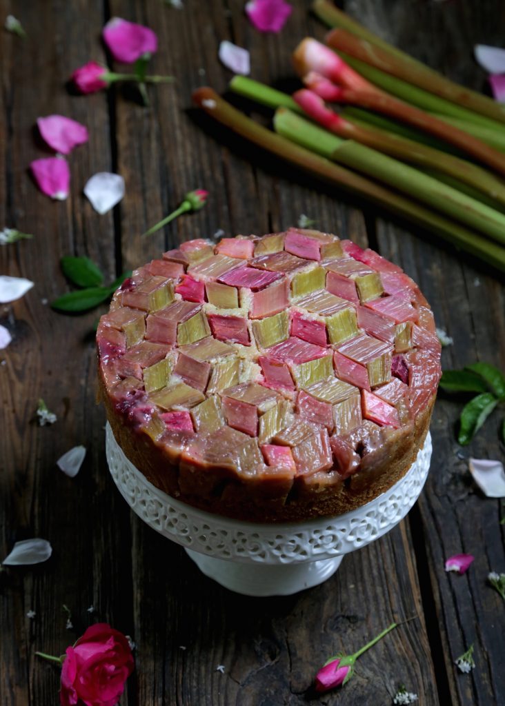 Rhubarb Cake