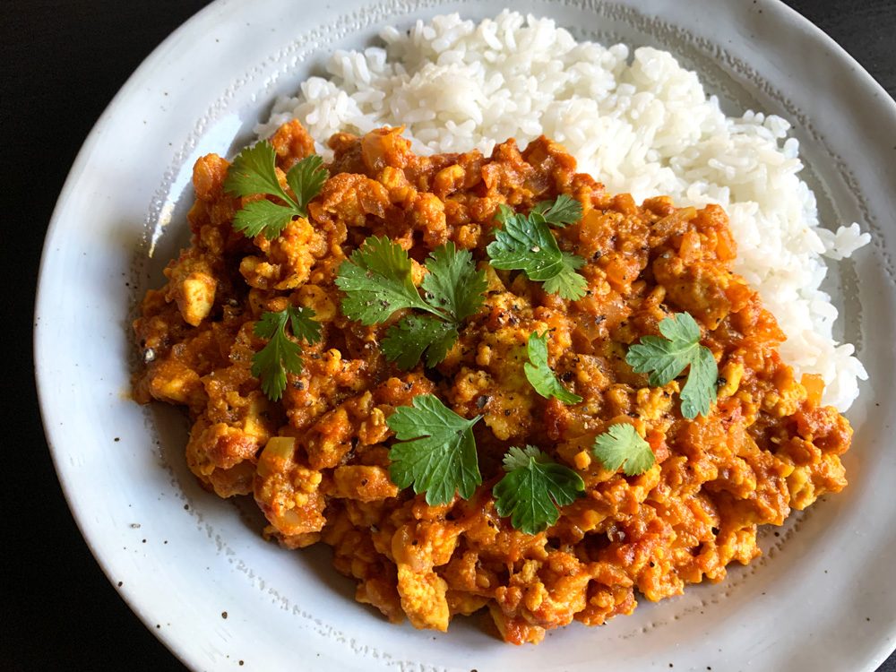 Tofu Soboro Curry – Hiroko's Recipes