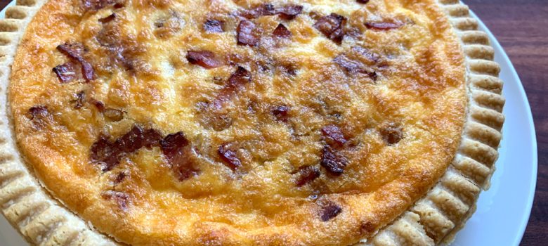 Quiche Lorraine (Egg & Bacon Quiche) – Hiroko's Recipes