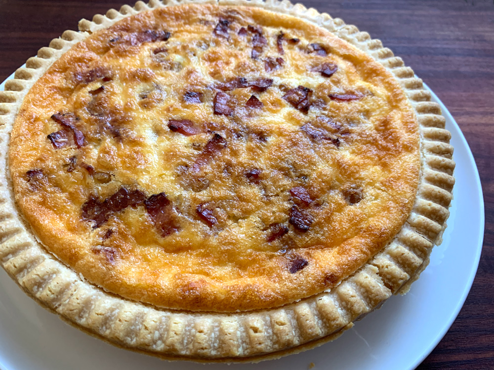 Quiche Lorraine (Egg & Bacon Quiche) – Hiroko's Recipes