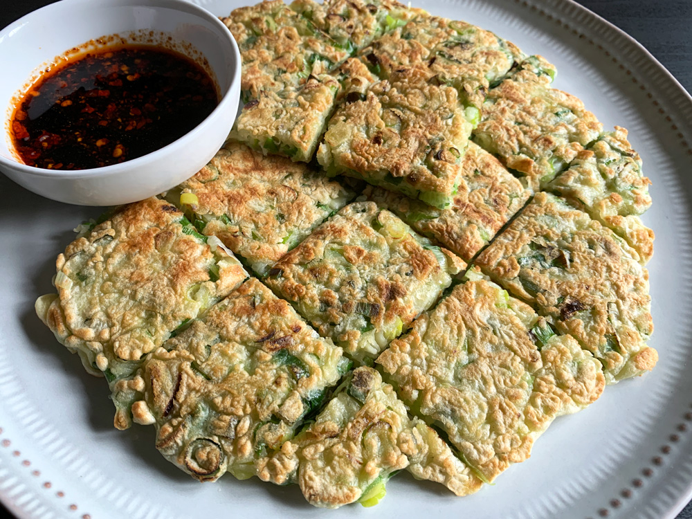 Spring Onion Pancake – Hiroko's Recipes