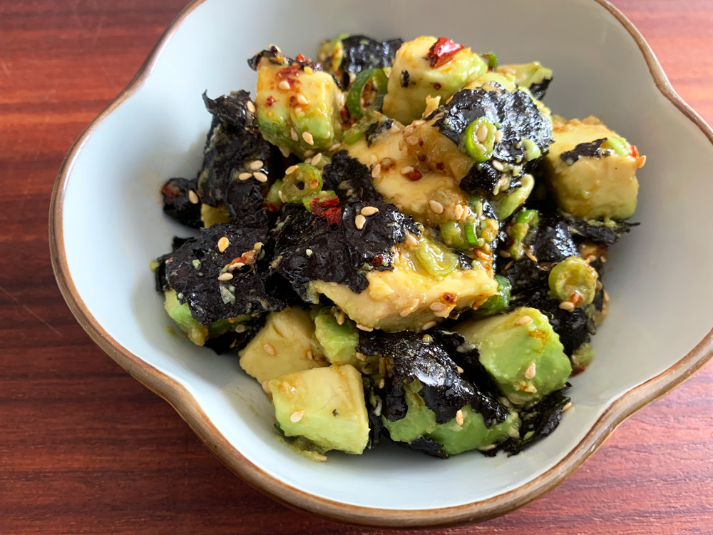 Avocado & Nori Salad – Hiroko's Recipes