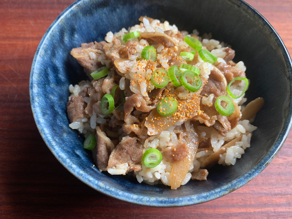 Beef & Gobō Mazegohan – Hiroko's Recipes