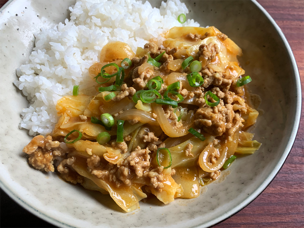 Mince & Cabbage Curry Stew – Hiroko's Recipes