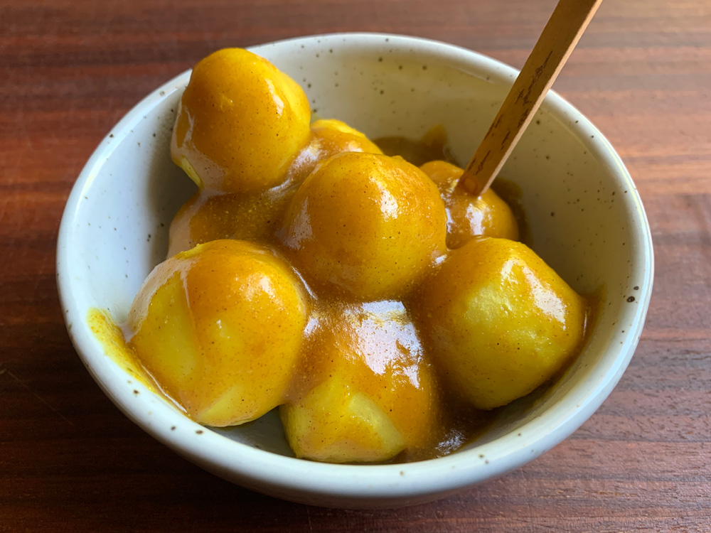 Fish Balls with Curry Sauce – Hiroko's Recipes