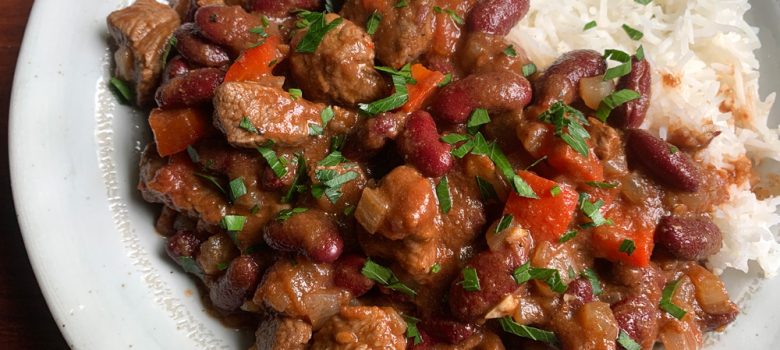 Stewed Lamb & Kidney Beans – Hiroko's Recipes