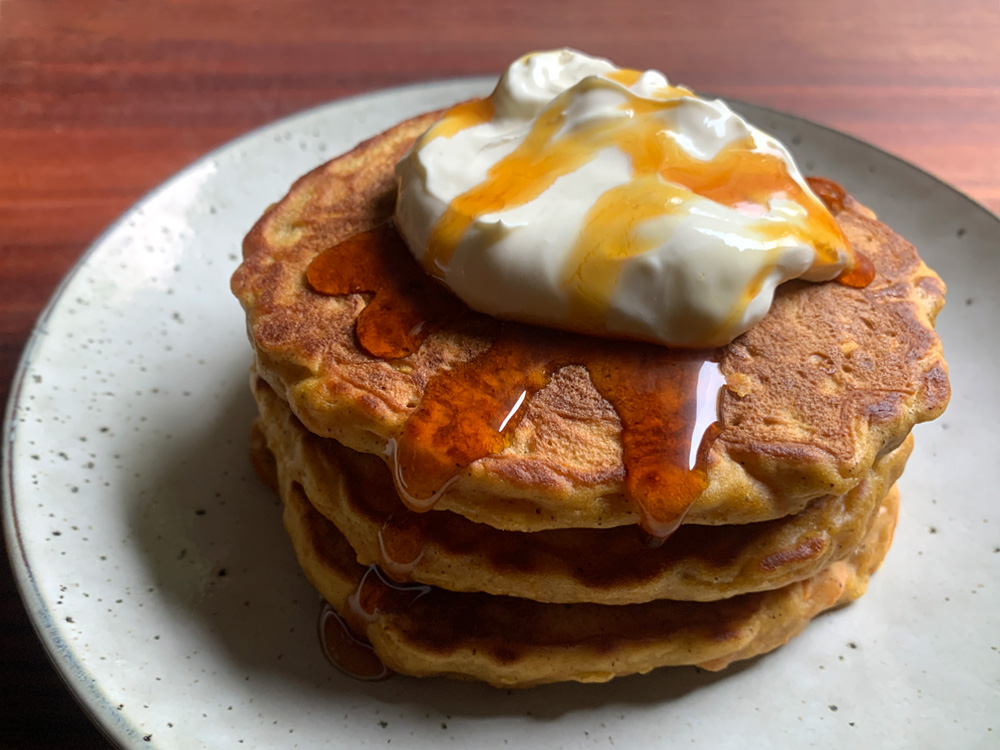 Grated Sweet Potato Pancakes – Hiroko's Recipes
