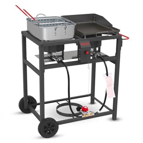 FIRE RIOT Fryer Griddle Combo