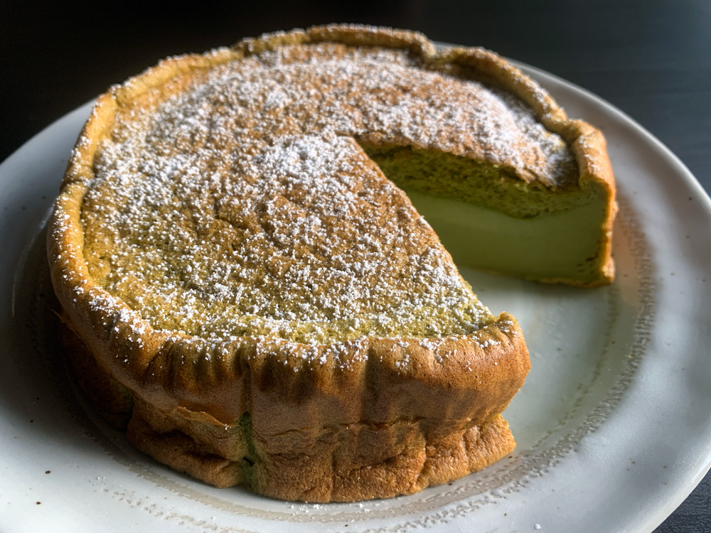 Matcha Magic Cake – Hiroko's Recipes