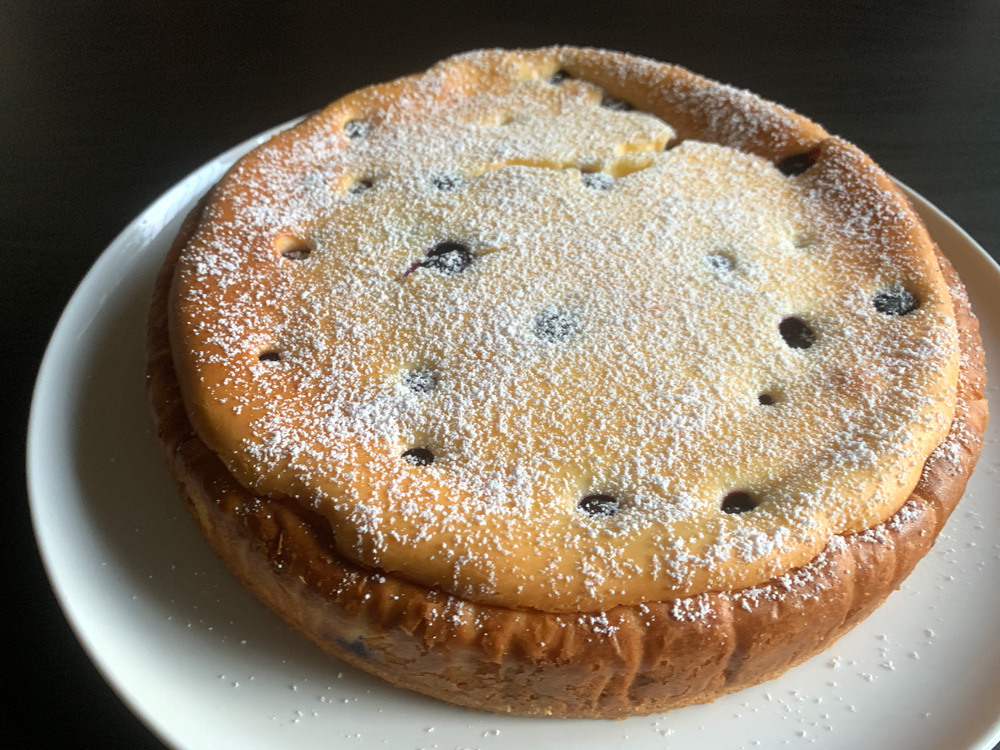 Super Easy Blueberry Baked Cheesecake – Hiroko's Recipes