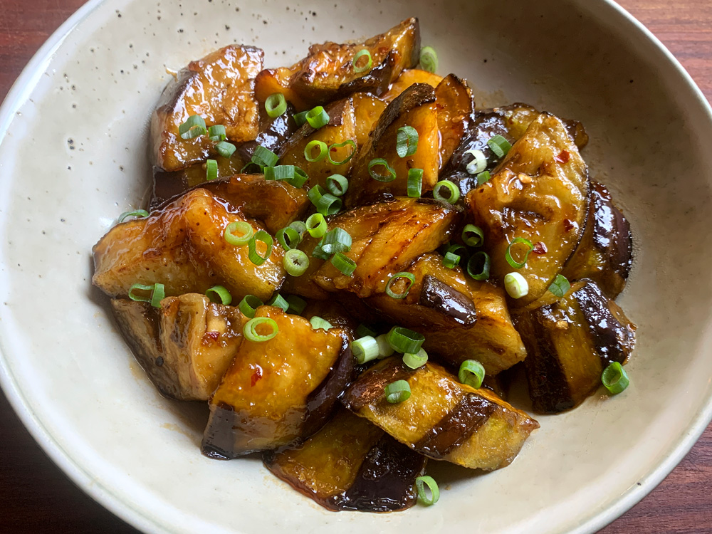 Sweet & Sour Eggplant – Hiroko's Recipes