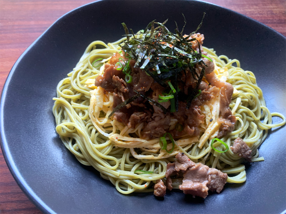 ‘Cha Soba’ Noodles with Beef & Egg – Hiroko's Recipes