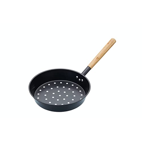 KitchenCraft Carbon Steel Chestnut Roasting Pan