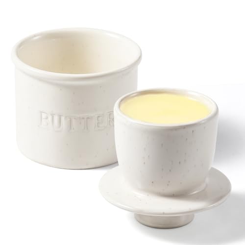 LANDNEOO Ceramic French Butter Dish