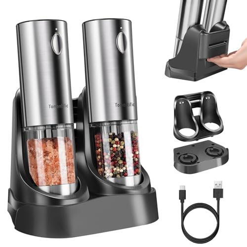 Tomentific Electric Grinder with Charging Station