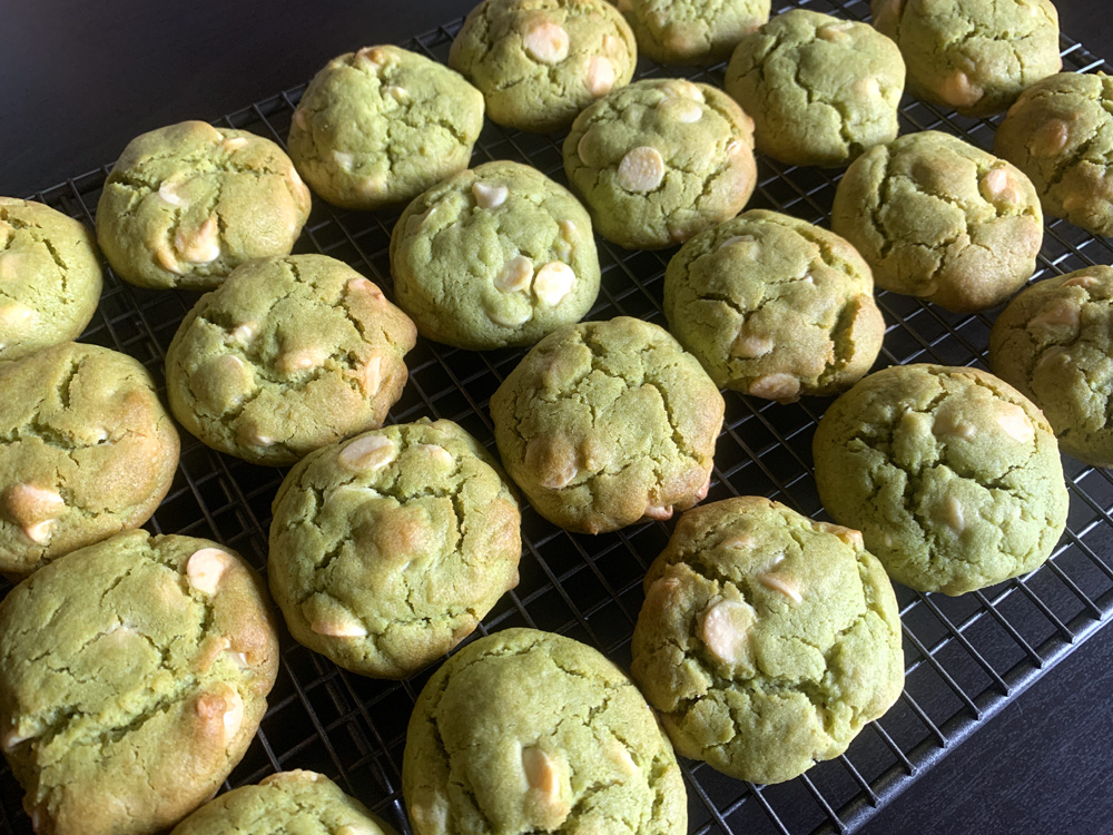 Matcha & Choco Chip Cookies – Hiroko's Recipes