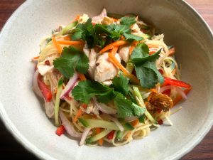 Leftover Roast Chicken & Capellini (Angel Hair Pasta) Salad – Hiroko's Recipes