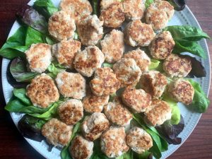 Lemon & Basil Chicken Bites – Hiroko's Recipes