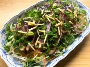 Katsuo (Tuna) Tataki Salad – Hiroko's Recipes
