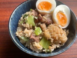 Pork Takikomigohan with Chinese Five Spice – Hiroko's Recipes