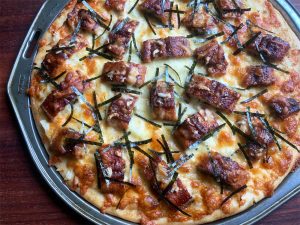 ‘Kabayaki’ Eel Pizza – Hiroko's Recipes