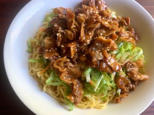 Gochujang Pork & Salad Ramen – Hiroko's Recipes