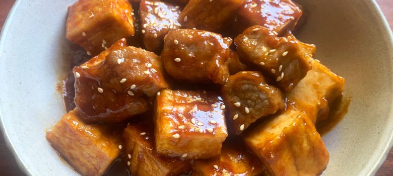 Gochujang Pork & Fried Tofu – Hiroko's Recipes