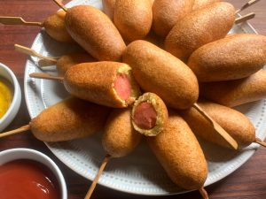Mini Corn Dogs – Hiroko's Recipes