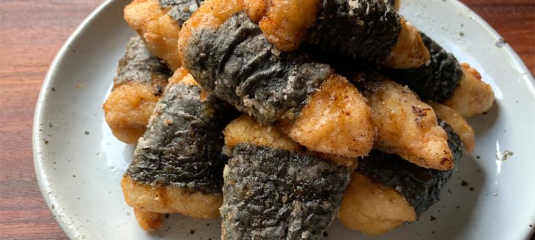Nori Wrapped Fried Chicken Tenderloins – Hiroko's Recipes