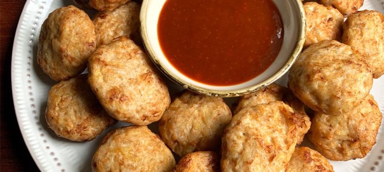 Spicy Chicken & Potato Nuggets with Gochujang Sauce – Hiroko's Recipes