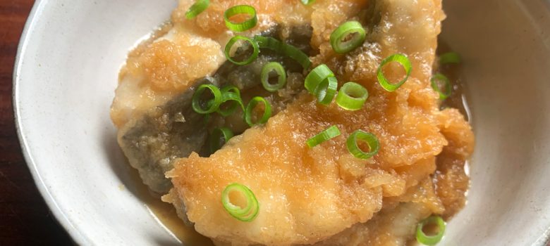 Fried Fish in Grated Daikon Sauce – Hiroko's Recipes