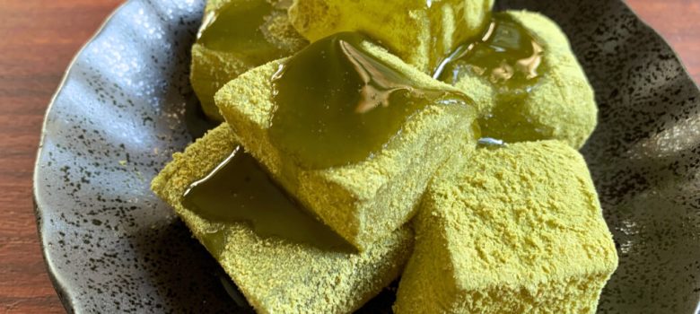 Tapioca Matcha Kinako Mochi – Hiroko's Recipes